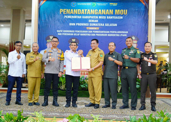 Pemkab Muba dan BNN Sumsel Teken MoU, Perang Total Lawan Narkoba Dimulai!