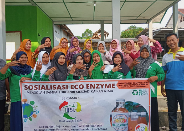 Bank Sampah Lilin Sosialisasikan Pemanfaatan Eco Enzyme