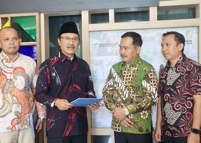 Wabup Muba Temui Mensos Gus Ipul, Dorong Percepatan Pembangunan Sekolah Rakyat di Sekayu
