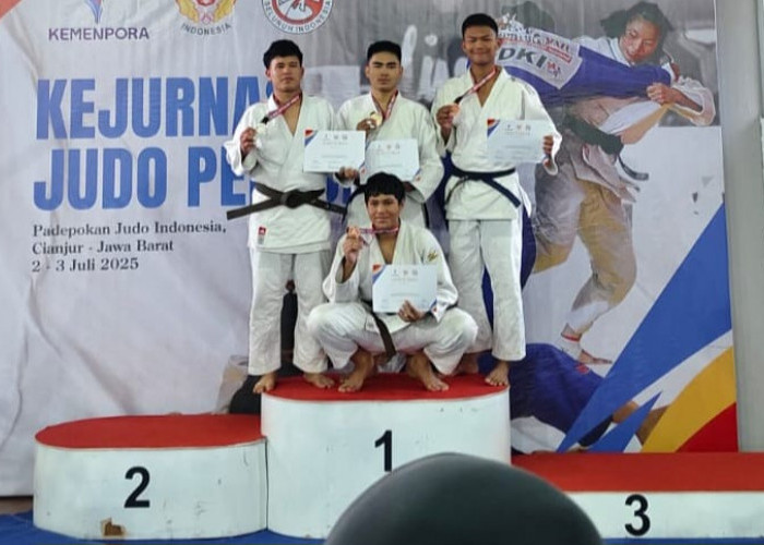 Baru Dua Bulan Latihan, Atlet Judo Muba Sabet Juara 3 di Kejurnas Pelajar 2025