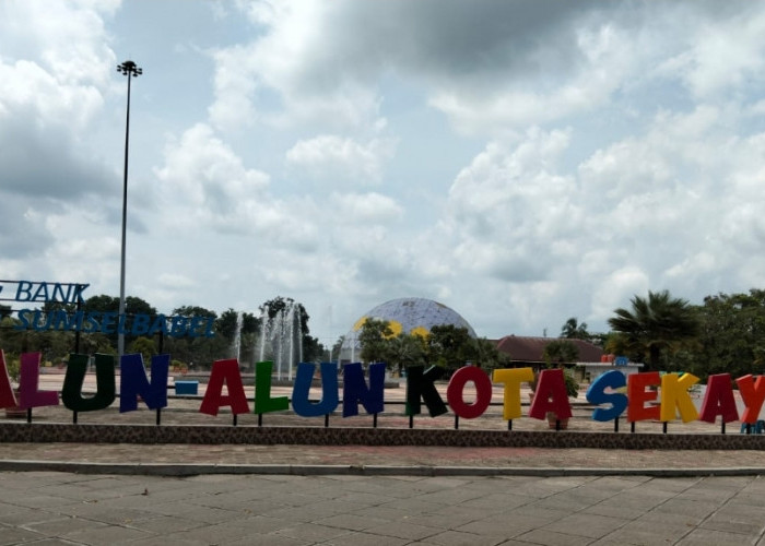 Alun-Alun Kota Sekayu Makin Cantik, Ada Pohon Kurma