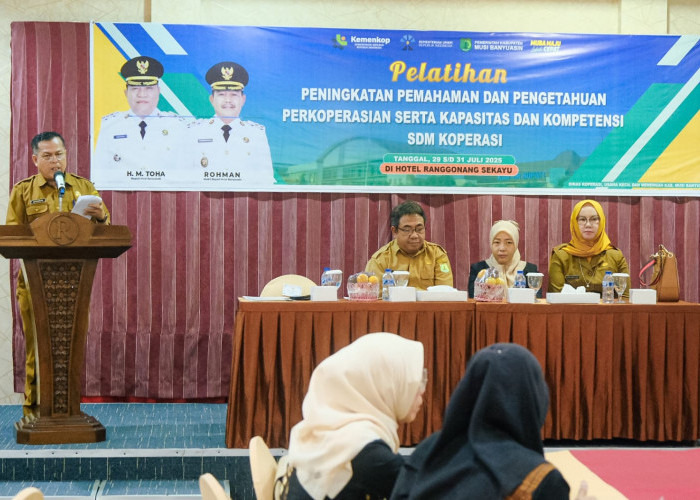 Pemkab Muba Dorong Koperasi Lebih Profesional, 60 Peserta Ikuti Pelatihan SDM di Sekayu