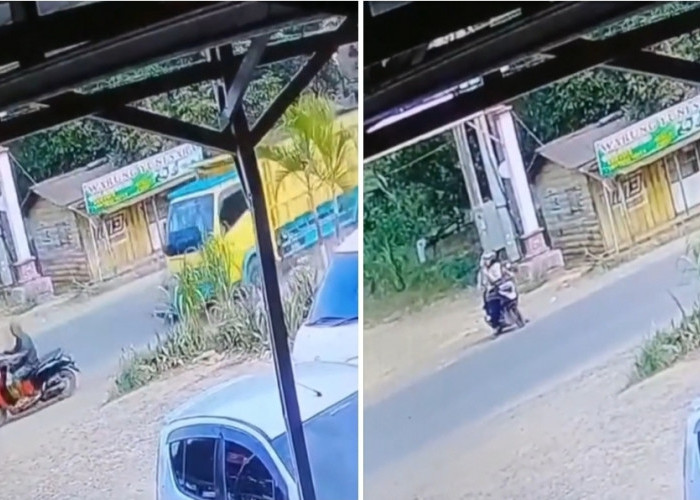 Kecelakaan Maut di Sungai Lilin Terekam CCTV, Viral di Medsos