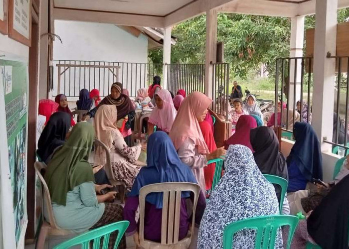Jaga Kesehatan Lansia, Tiap Bulan Pemdes Nusa Serasan Rutin Laksanakan Posyandu Lansia