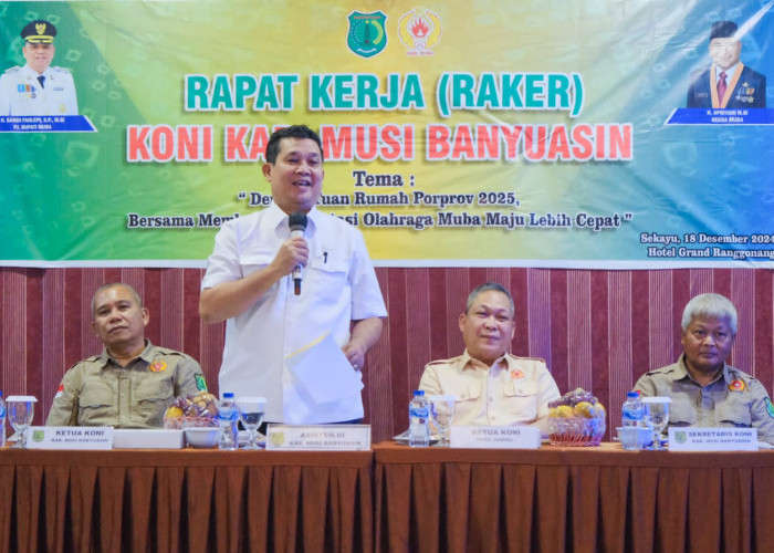 KONI Sumsel Pastikan Muba Gelar Porprov 2025, Isu Tuan Rumah Bersama Hoax