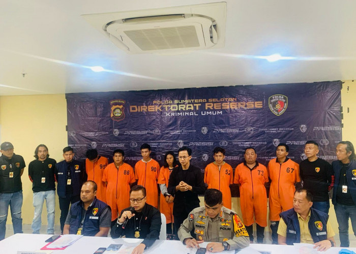 Sempat Viral, 7 Kawanan Perampok Sadis di Sumsel Ini Diamankan, Berasal Dari Bengkulu