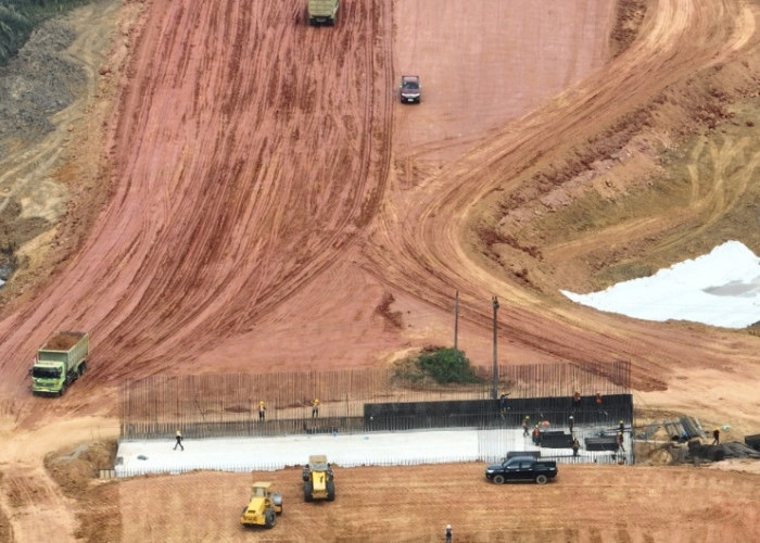 Tol Betung - Tungkal Jaya Sudah Dimulai Pembangunannya, Disini Lokasi Exit Tol dan Rest Area