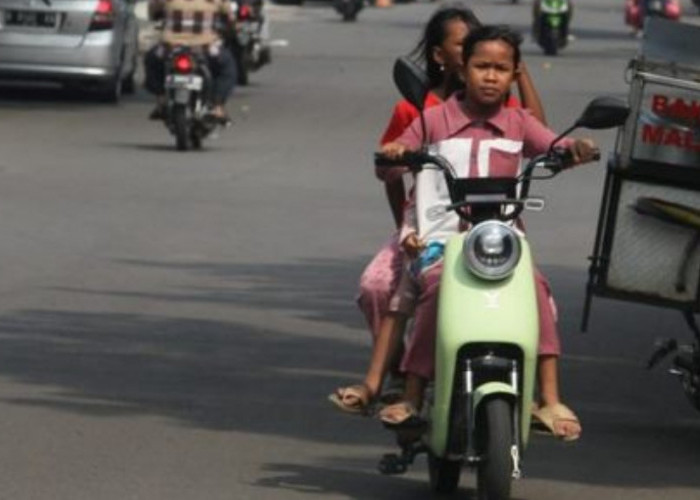 Makin Marak Anak-Anak Gunakan Sepeda Listrik, Jadi Sorotan Satlantas Polres Muba