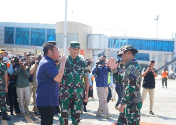 Panglima TNI Ucapkan Terimakasih Pada Herman Deru Latgabma Super Garuda Shield 200 di Sumsel Berjalan Lancar