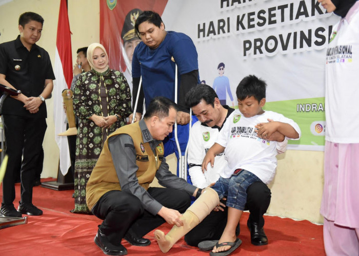 Peringatan HDI dan HKSN 2023, Salurkan Bantuan Kepada Para Penyandang Disabilitas