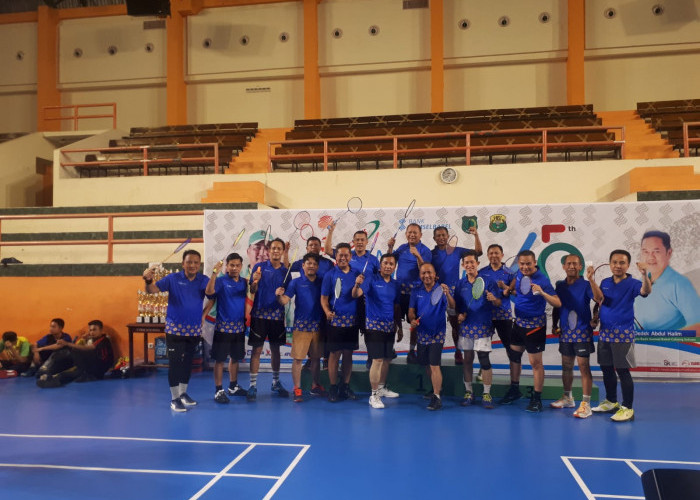 Peringati HUT Ke 65, Bank Sumsel Babel Gelar Turnamen Badminton
