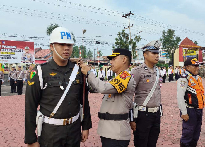 Polres Muba Gelar Operasi Patuh 2025, Edukasi dan Penertiban Lalu Lintas Demi Indonesia Emas