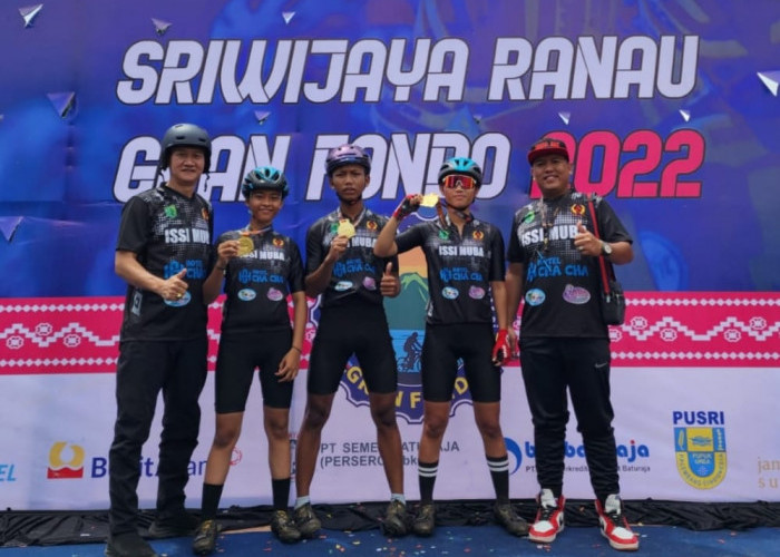 Pembalap Sekayu Masuk Sepuluh Besar, Event Sriwijaya Ranau Gran Fondo 2022