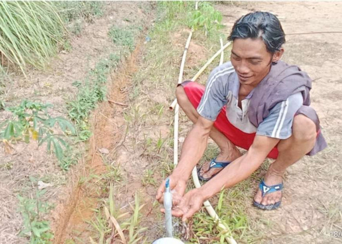 Air Bersih Sudah Mengalir Normal, Warga Desa Nusa Serasan Tak Kesulitan Air Bersih Lagi