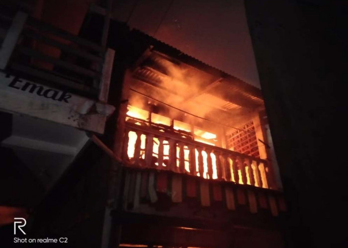 Rumah di Palembang Terbakar, 3 Unit Motor Tak Terselamatkan