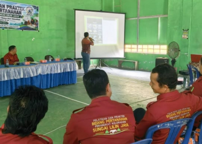 Cegah Sengketa Tanah, Kelurahan Sungai Lilin Jaya Bekali RT/RW Pelatihan Pertanahan dengan Prinsip 3J