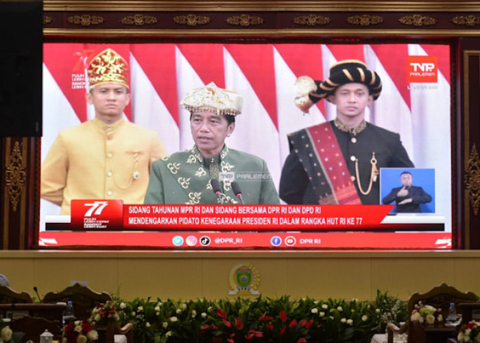 Sidang Tahunan MPR RI, Jokowi Ungkap Ekonomi  Indonesia Terkendali di Tengah Krisis Global