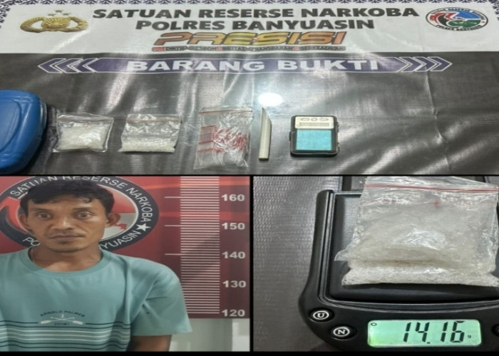 Digerebek Dini Hari, Polisi Bongkar Aktivitas Bandar Sabu di Betung Banyuasin