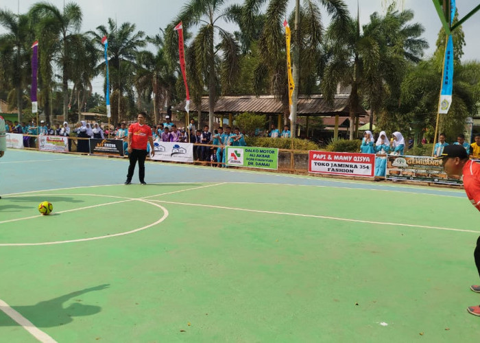Spensa Futsal Tournament Meriahkan HUT RI ke-81, 32 Tim Adu Skill di SMP N 1 Sungai Lilin