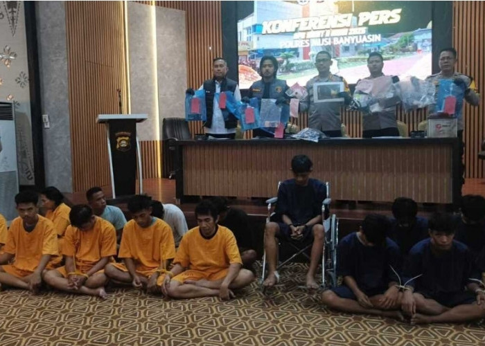 Operasi Sikat Musi 2025, Polres Muba Ungkap 38 Kasus Kriminal dan Bongkar 16 Kasus Narkoba