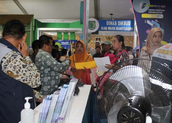 Disdukcapil Muba Tawarkan Pelayanan Digital KTP bagi Masyarakat di Ajang Muba Expo 