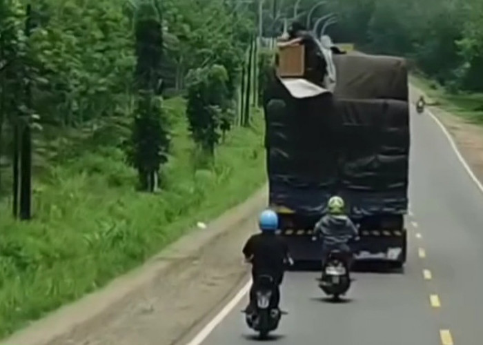 Aksi Bajing Loncar Viral di Jalintim, Ini Kata Kapolres Banyuasin