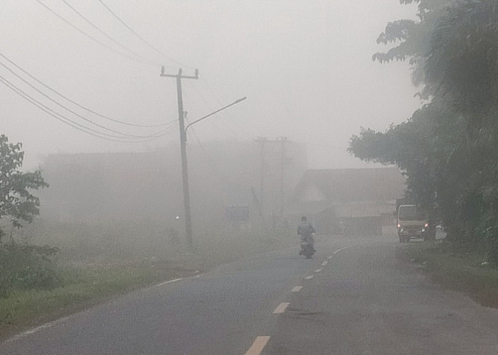 Pagi Ini Musi Banyuasin Berkabut, Prakiraan Cuaca Sumatera Selatan Hari Ini Senin 6 Februari 2023