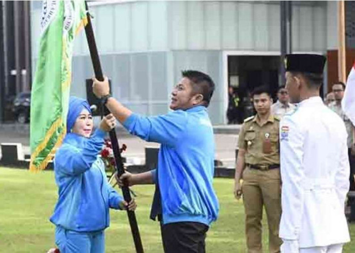 138 Kontingen Korpri Sumsel Berangkat Ke Jawa Tengah, Ikut Pornas Ke XVI