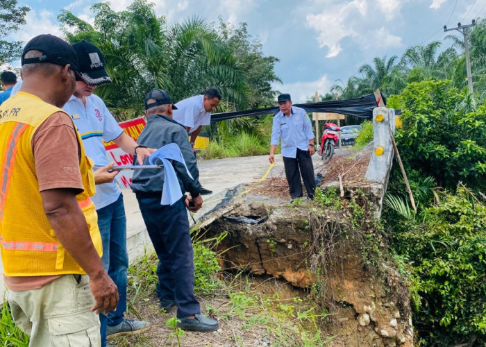 Gerak Cepat Pemkab Muba, Jembatan Nyaris Putus di Plakat Tinggi Segera Diperbaiki