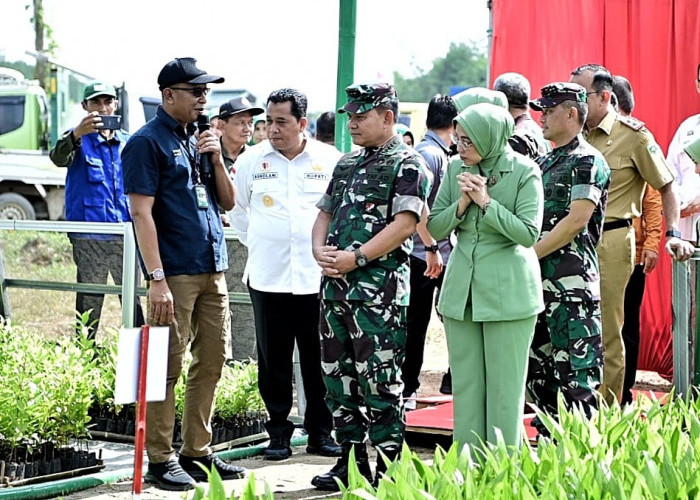 Jenderal TNI Dudung Resmikan Agrowisata Tekno-44 Di Desa Gelebak Dalam 