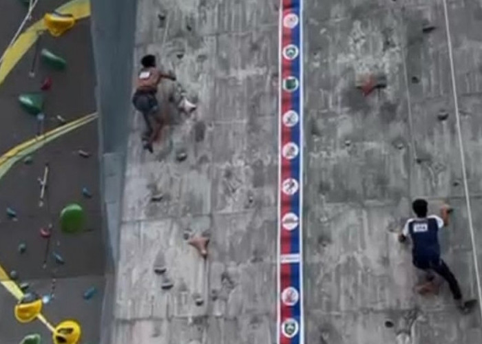 Atlet Panjat Tebing Muba Kukuh Pertahankan Gelar Juara Umum di PORPROV XV Sumsel