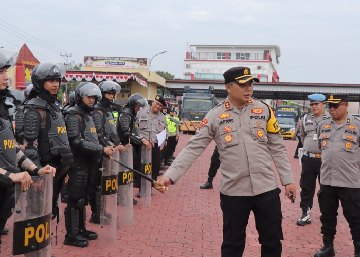 Polres Muba Pastikan Kesiapan Sarana dan Prasarana, Hadapi Pemilukada Serentak 2024