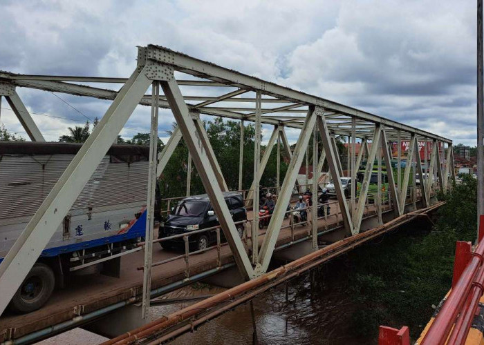 Jembatan Sungai Lilin, Fungsinya Sangat Vital Penunjang Jalur Lintas Pulau Sumatera 