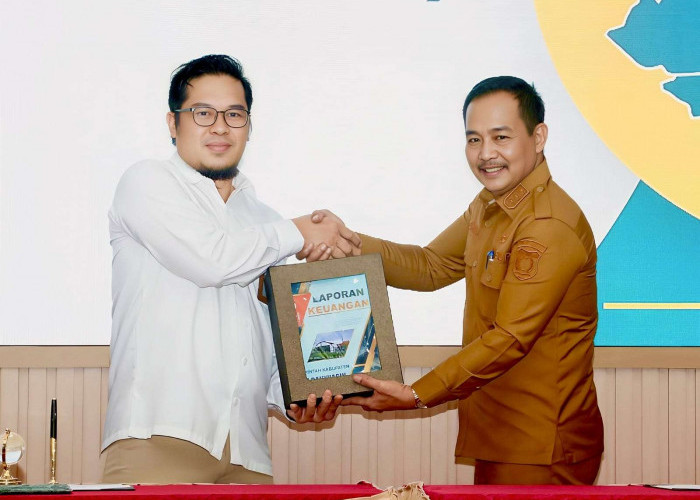 Kejar Opini WTP, Wabup Muba Serahkan LKPD Tepat Waktu ke BPK Sumsel