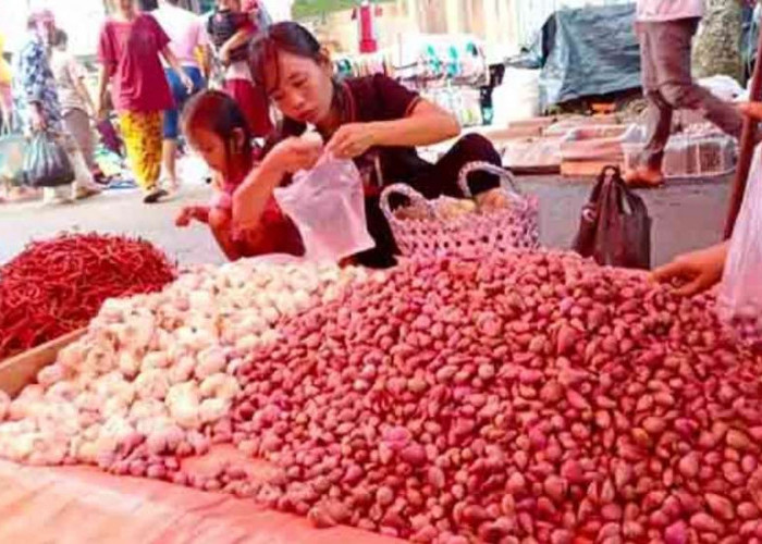 Harga Sembako di Sanga Desa, Bawang Merah Mengalami Kenaikan