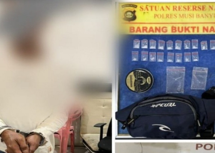 Pengedar Sabu Diciduk Saat Operasi Pekat Musi 2026, Pasarkan Sabu Diwilayah Pengeboran Minyak Ilegal Hindoli