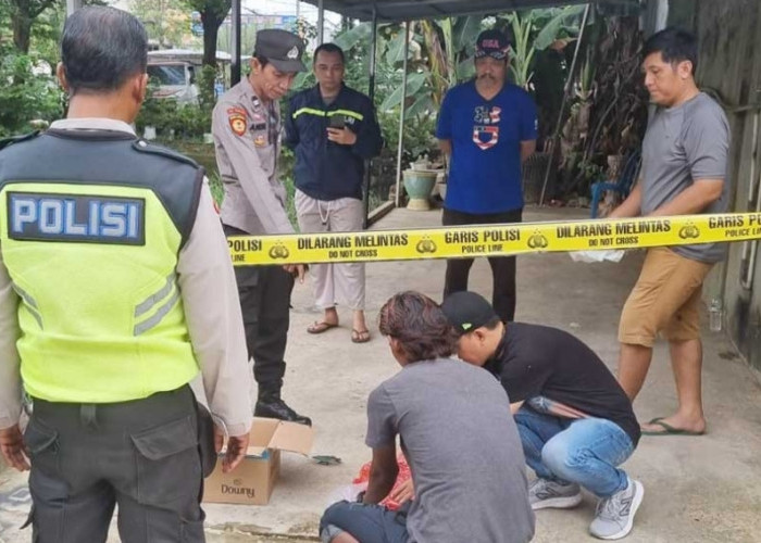 IRT di Kota Palembang Ini Terkejut, Temukan Jadad Orok Bayi Didepan Rumah