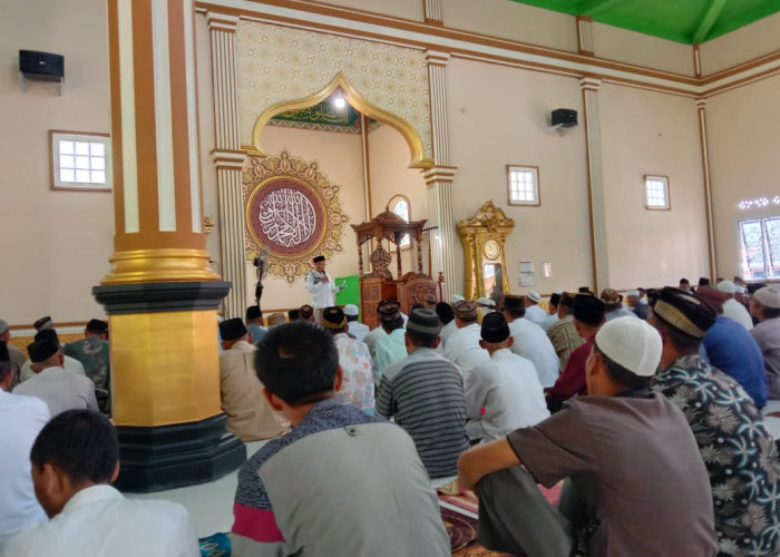 Masjid An Nur Kelurahan Ngulak 1 Gelar Sholat Jumat Perdana