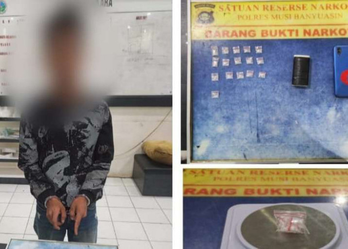 Bawa 16 Paket Diduga Sabu, Pemuda 23 Tahun Diamankan Polsek Bayung Lencir