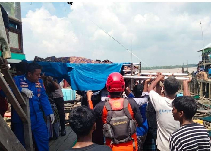Terpeleset Dari Perahu, Nelayan di Sungsang Meninggal Tenggelam