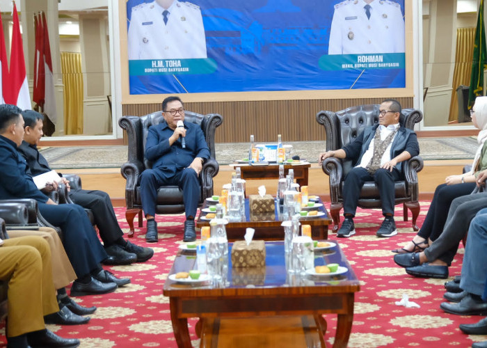 Bupati Muba Terima Audiensi Ketum BPP Gapensi, Sepakat Bersinergi Percepat Pembangunan Daerah