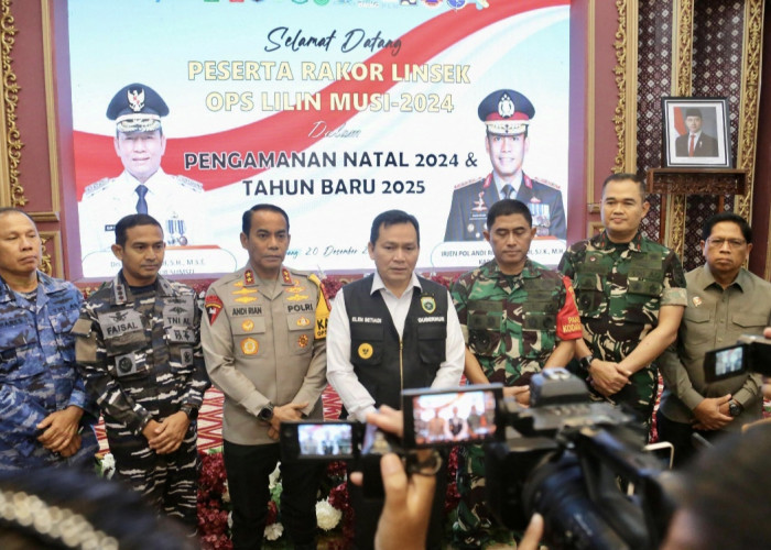 Sumsel Siap Hadapi Natal 2024 dan Tahun Baru 2025, Pj Gubernur Pimpin Rakor Lintas Sektoral