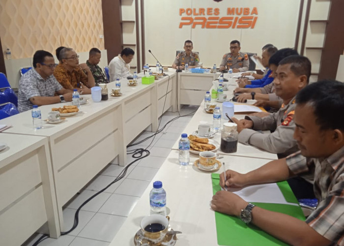 Tidak Ingin Disebut Penyumbang Asap, Polres Musi Banyuasin Waspada Karhutlah 