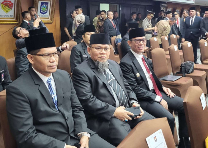 Pemkab Muba Hadiri Pelantikan Penjabat Gubernur Sumsel 