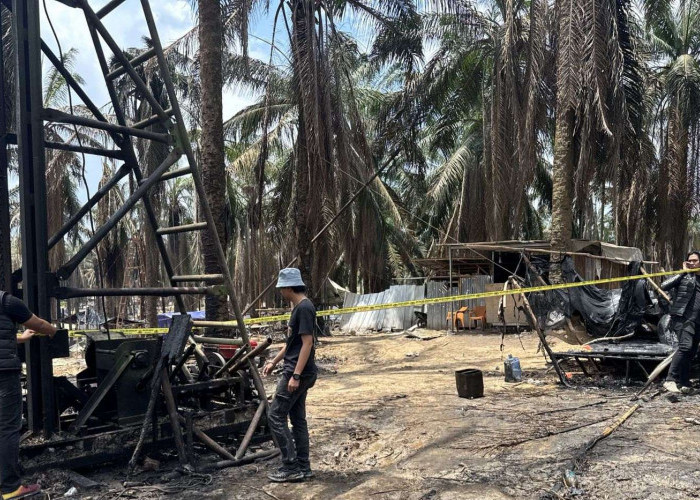 11 Sumur Minyak Ilegal Terbakar di Hindoli, Polda Sumsel Bongkar Dugaan Jaringan Pelaku