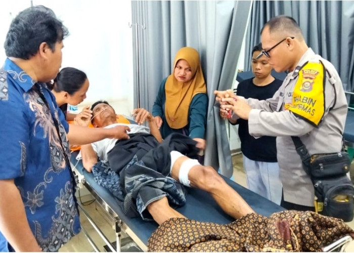 Diserang Buaya Saat Cari Rumput, Petani di Musi Rawas Alami Luka Serius