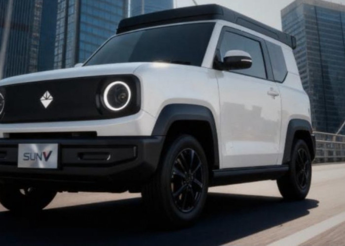 SUN V Hadir sebagai Mobil Listrik Mandiri Energi, Panen Matahari Tanpa Bergantung Charging Station