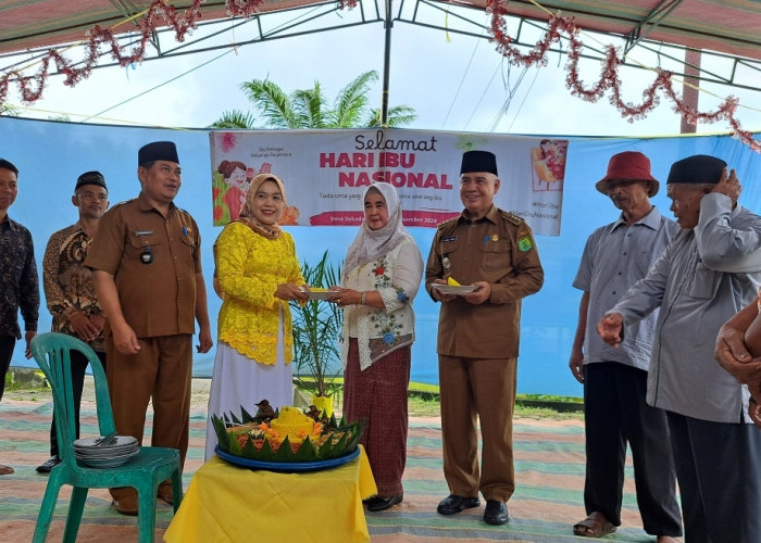 Meriahnya Peringatan Hari Ibu di Desa Sukadamai Baru Sungai Lilin