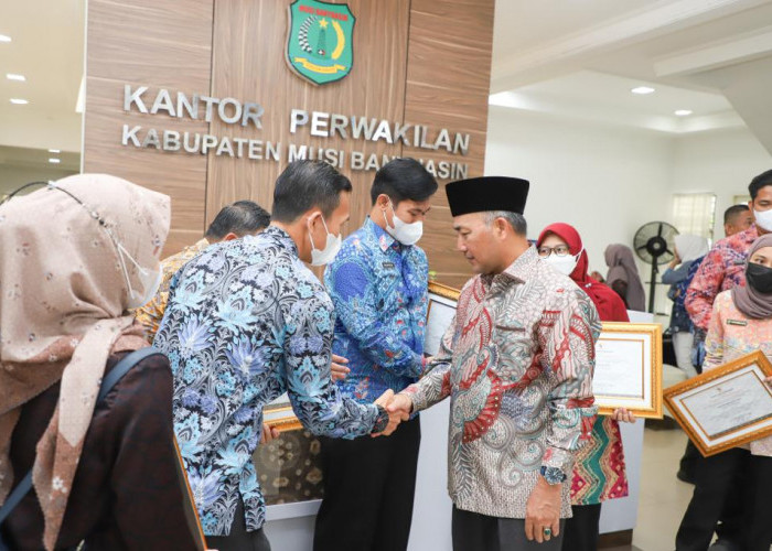 Gagalkan Pengiriman 5 Kg Sabu di Muba, PJ Bupati Beri Penghargaan BNNP Sumsel