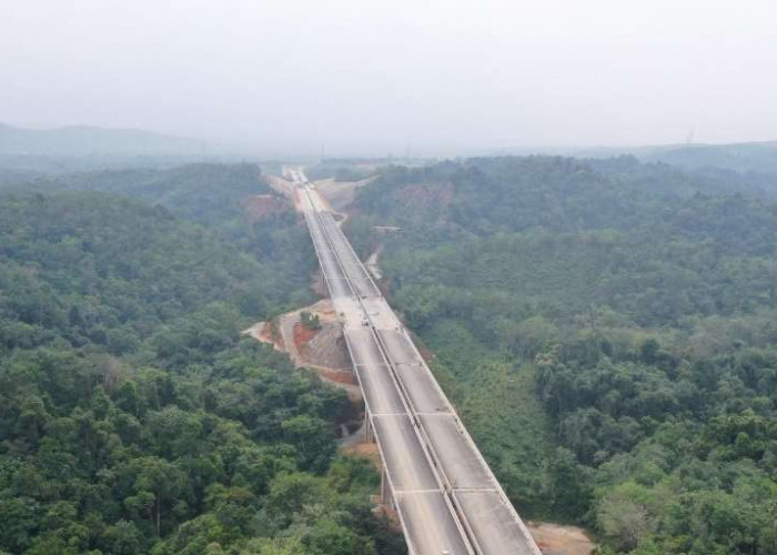 Penghujung Tahun 2023 Selesai, Pengendara Bisa Menikmati Keindahan Pemandangan Tol Bengkinang - Koto Kampar